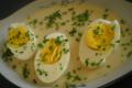 Jajka w sosie musztardowym
