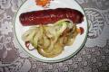 Kiełbasa z cebulką
