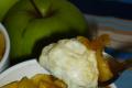 Śmietankowy pudding ryżowy z jabłkami