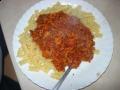 Spagetti z sosem