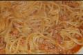 Spagetti z sosem